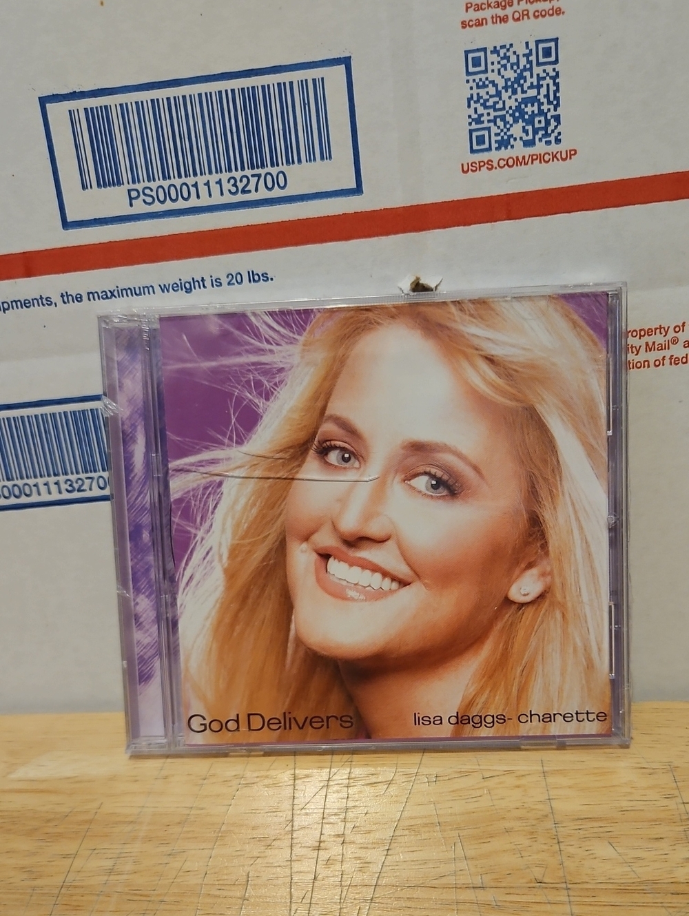 Lisa Daggs Charette - God Delivers (Purple) CD